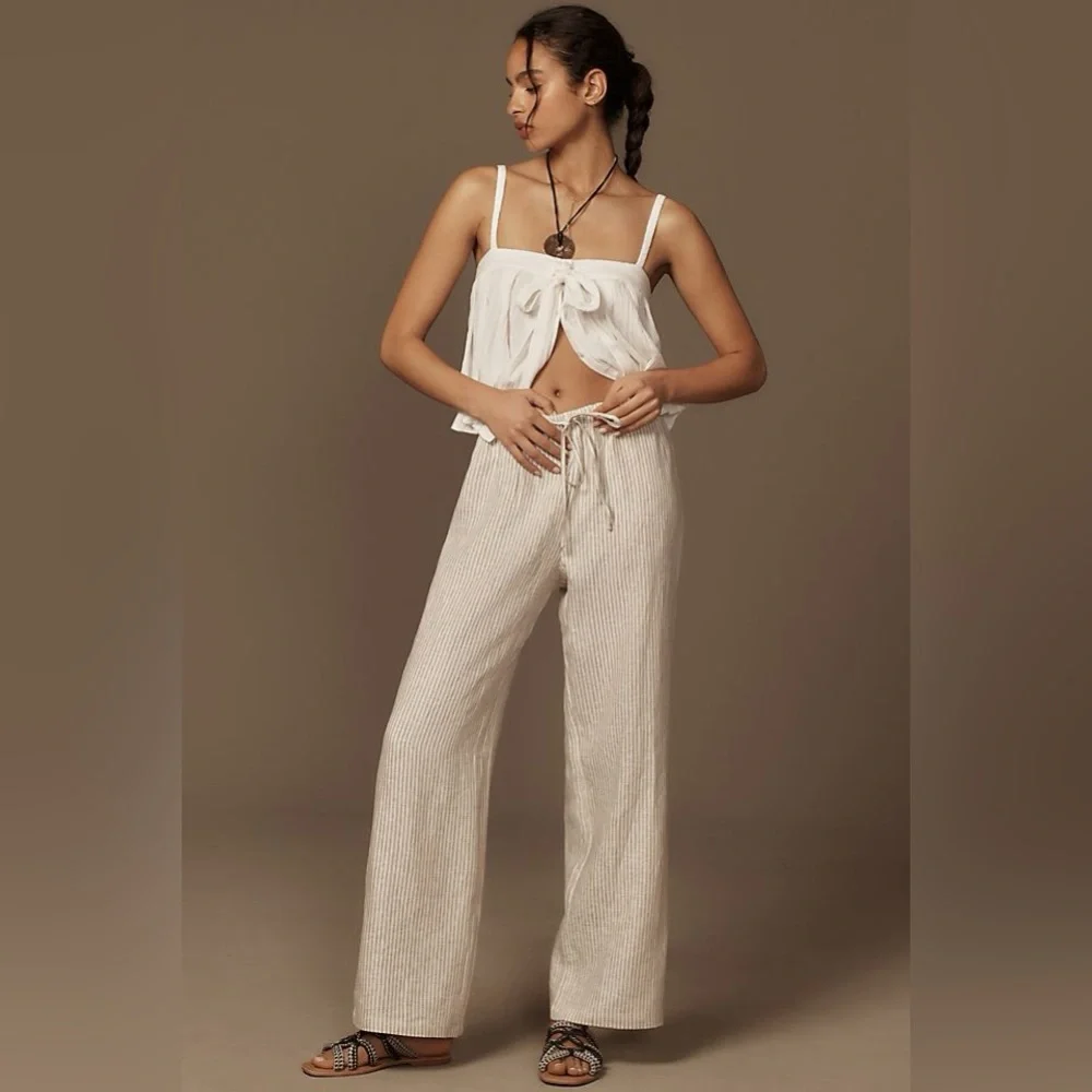 Reformation Olina linen pants XSP